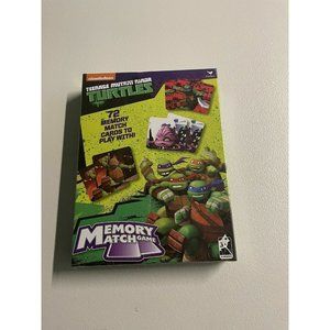 New Sealed Nickelodeon Teenage Mutant Ninja Turtles Memory Match Game